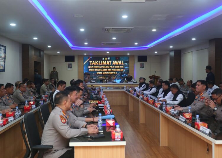 Kapolresta Barelang Hadiri Pembukaan Taklimat Awal Audit Kinerja Itwasum Polri Tahap II di Polda Kepri
