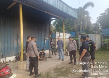 Polsek Batu Ampar Respon Cepat Layanan Polisi 110 dengan Mendatangi TKP Dugaan Percobaan Pencurian