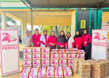 HKGB Ke-74 Tahun 2026, Bhayangkari Cabang Barelang Salurkan Bantuan Sosial dan Layanan Kesehatan di Pulau Lance Kecamatan Sagulung