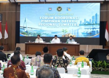 Wakapolda Kepri Hadiri Rakor Forkopimda dan Apresiasi Pemerintah Daerah Berprestasi 2026 Regional Sumatera