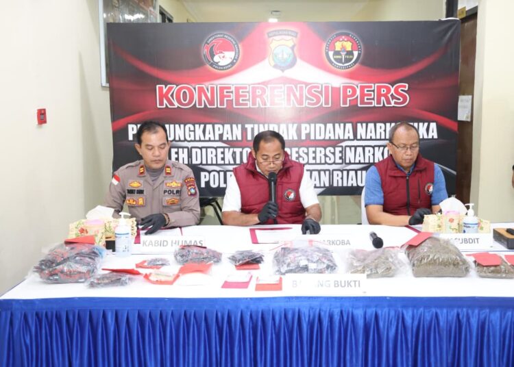 Ditresnarkoba Polda Kepri Ungkap 24 Kasus Narkotika, Amankan 36 Tersangka dan Barang Bukti Senilai RP. 1,748 Miliar