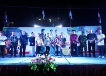 Kapolsek Belakang Padang Hadiri Malam Pembukaan Pesta Rakyat Semarak HUT ke-81 Kemerdekaan RI