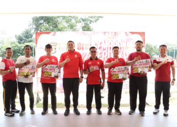 Semarak HUT RI Ke-81, Polresta Barelang Pererat Kekompakan Lewat Berbagai Perlombaan