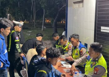 Cegah Balap Liar, Polresta Barelang Tindak 40 Kendaraan Berknalpot Tidak Sesuai Spesifikasi