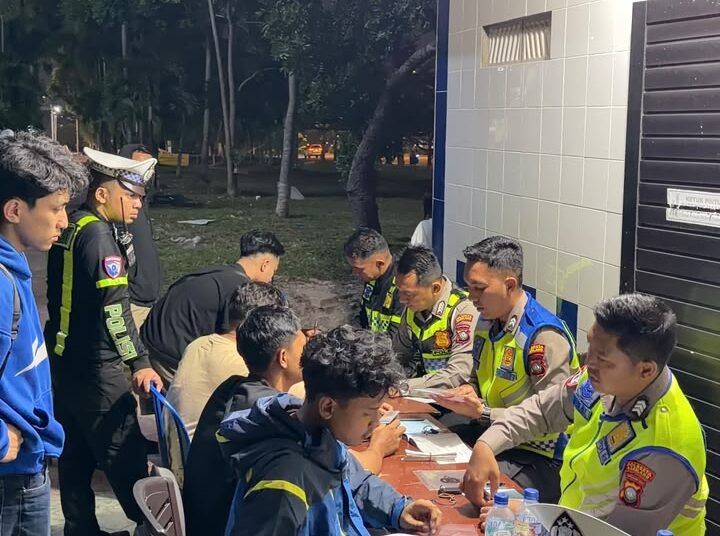 Cegah Balap Liar, Polresta Barelang Tindak 40 Kendaraan Berknalpot Tidak Sesuai Spesifikasi