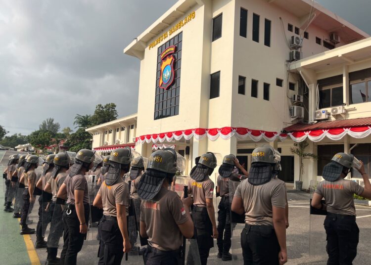 Polresta Barelang Tingkatkan Keterampilan Dalmas untuk Mendukung Kesiapan Pengamanan di Lapangan