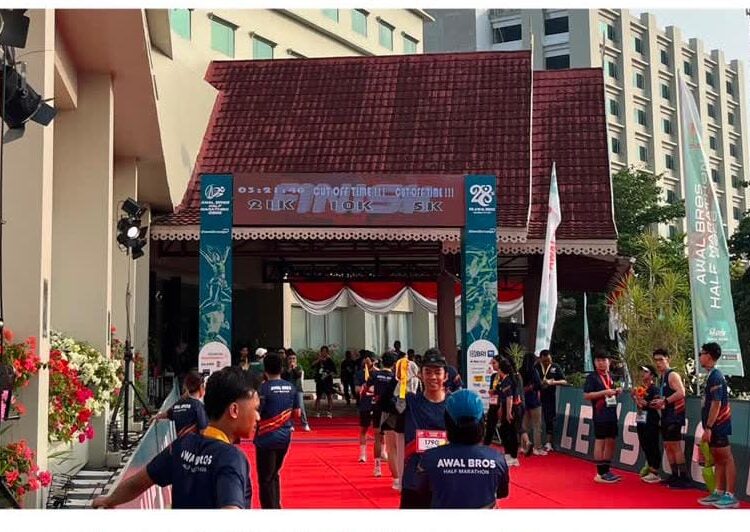 Polresta Barelang Amankan Pelaksanaan Awal Bros Half Marathon 2026 di Kota Batam