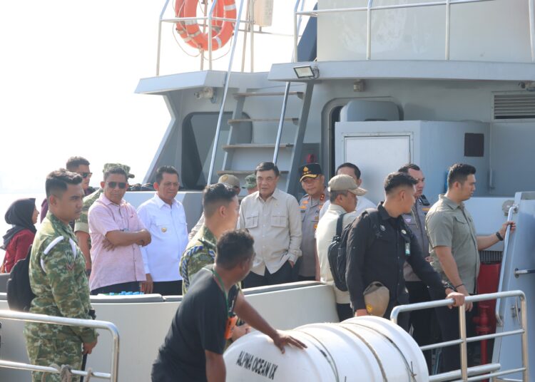 Kapolda Kepri Dampingi Menko Polkam RI, Kunjungan ke Pulau Penyengat