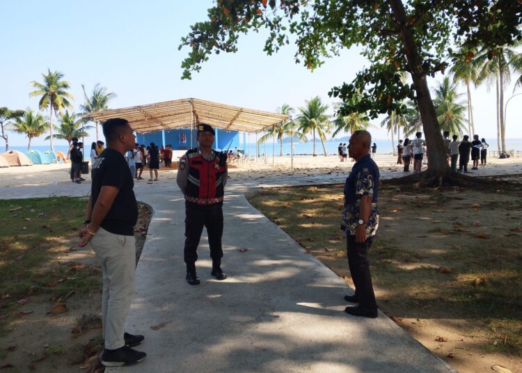 Polsek Nongsa Laksanakan Pengamanan Perkemahan Pendidikan SMP Kalista di Kawasan Nuvasa Bay