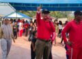 Sasana HUT ke-81 RI tahun 2026, Pemerintah Desa Tebias Kecamatan Belat Gelar Gerak Jalan Santai Berhadiah