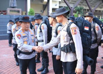 Polri Berangkatkan 403 Personel Satgas Edukasi Karhutla Hari Ini
