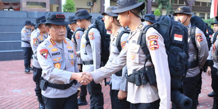 Polri Berangkatkan 403 Personel Satgas Edukasi Karhutla Hari Ini