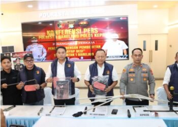 Satreskrim Polresta Barelang Berhasil Ungkap Pencurian Kabel dan Besi Fasilitas Publik di Jembatan 1 Barelang
