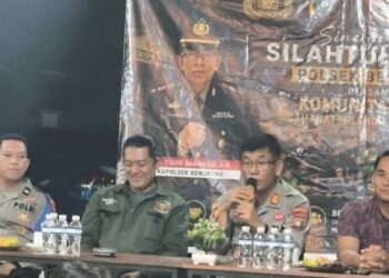 Pererat Silaturahmi, Polsek Bengkong Bangun Sinergitas Bersama Komunitas Driver Online SMB