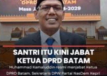 Ketua PW “Fast Respon Nusantara” DPW Kepri Mendesak Ketua DPRD Kota Batam, Agar Jaga Intergritas dan Kapabilitas Sebagai Ketua DPRD